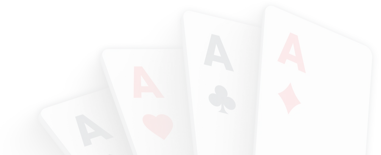 Cuatro ases en abanico